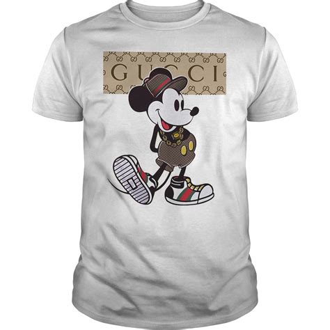 gucci mickey mouse shirt black|gucci backpack mickey mouse.